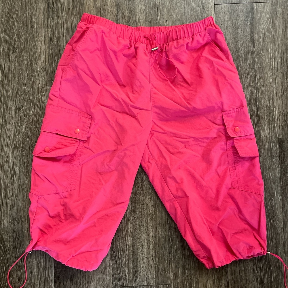 Bright Pink Cargo Pants